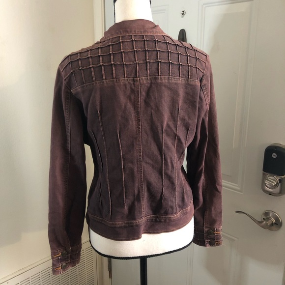 Distressed Denim Jacket - Picture 3 of 6